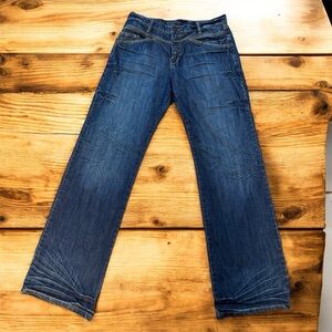 Girbaud Marithe Francois Jeans Men Blue Denim, Size 32x32, Y2K Vintage